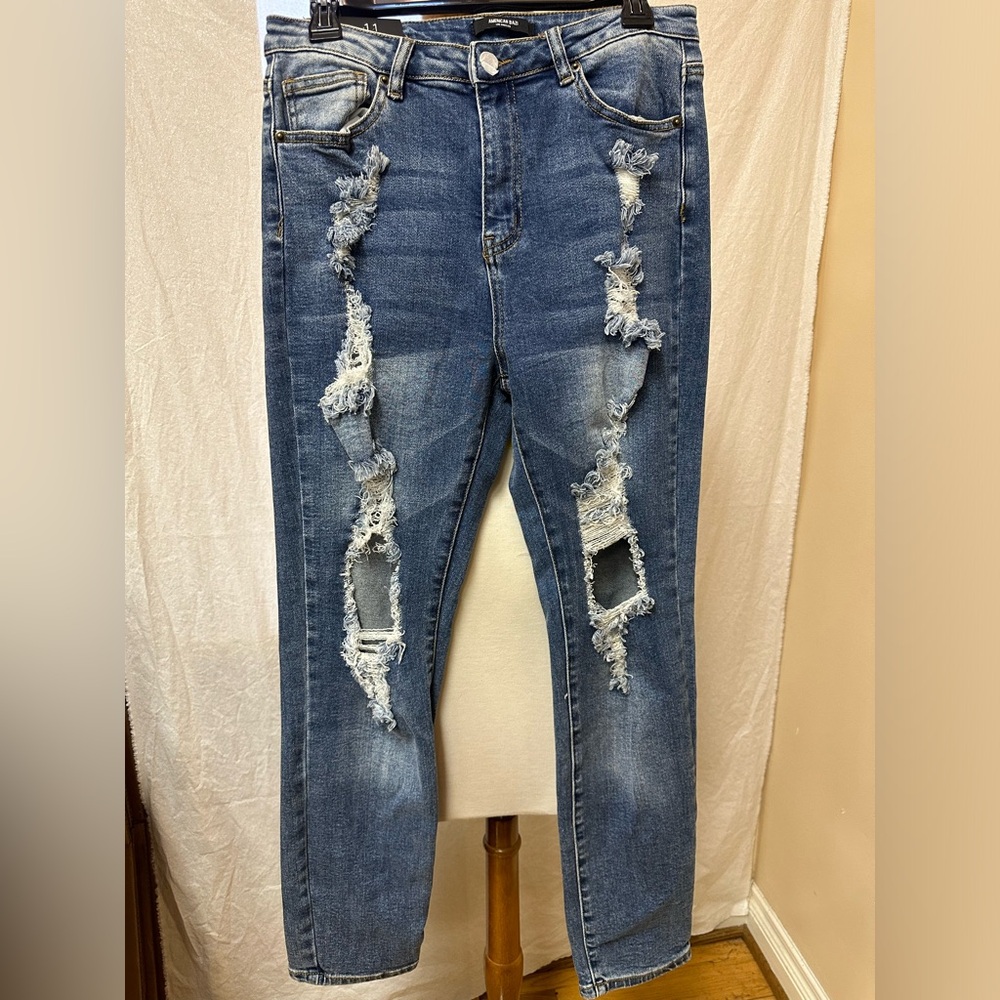 American Bazi High Rise Slim Fit jeans size 11. NWT